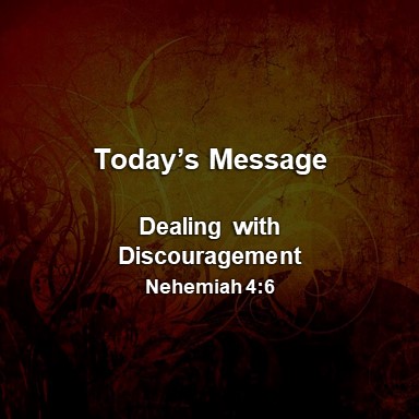 Traditional – 07-21-24am – Dealing With Discouragement – Pleasant ...