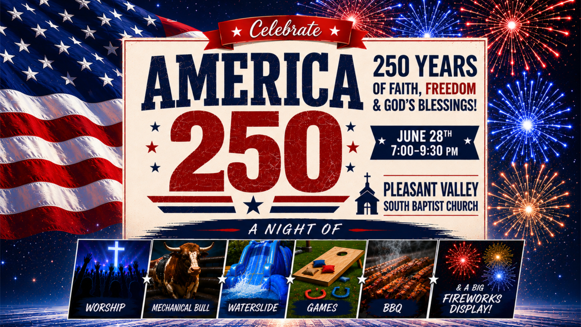 America 250 celebration 2026 1920x1080