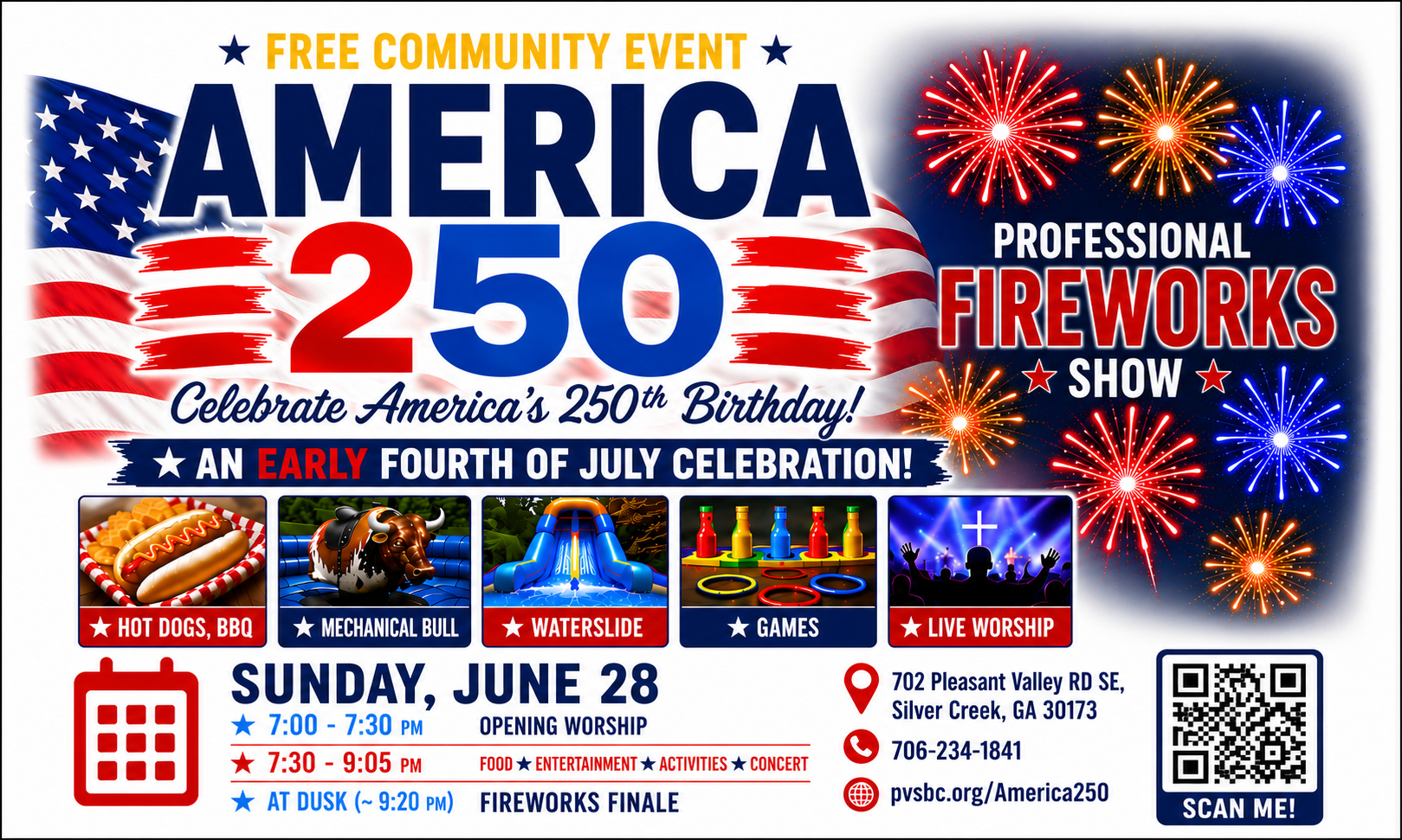 America 250 wide