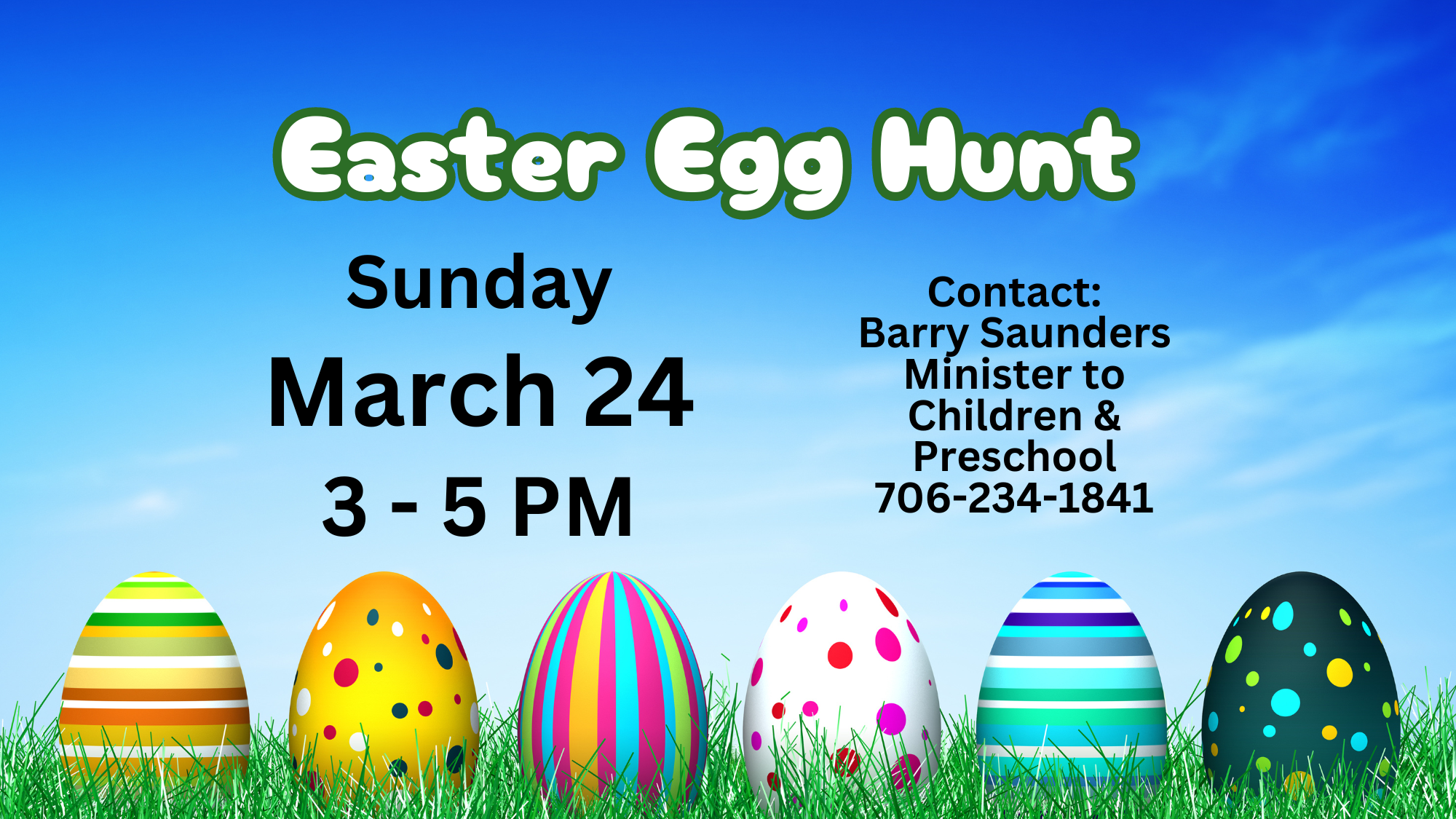 Easter Egg Hunt 16x9