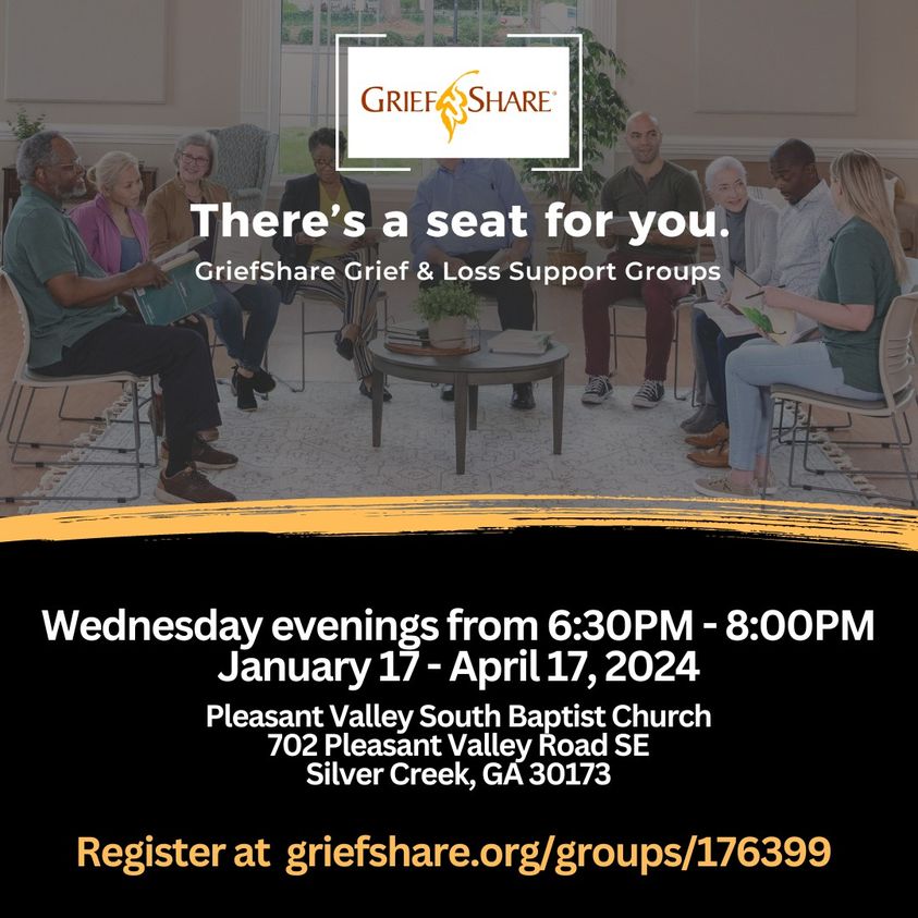 Calendar Events – Pleasant Valley South Baptist Church
