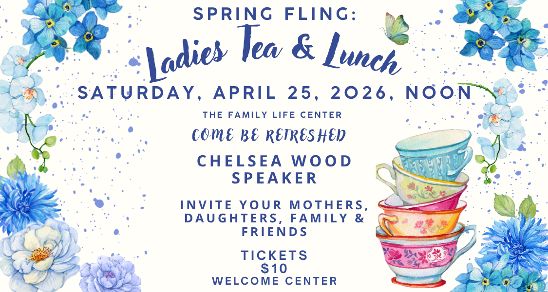 Ladies Tea Bulletin Website & Slide