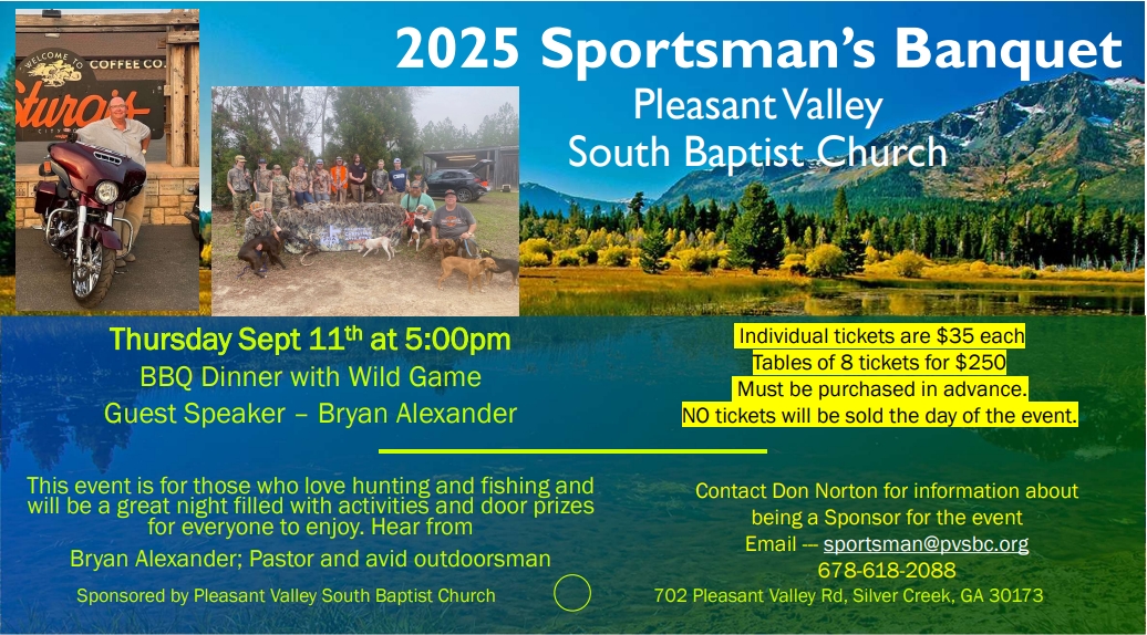 Sportsman Banquet 2025